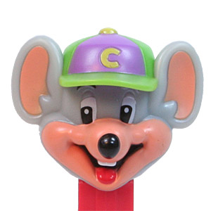 PEZ - Advertising Dispenser - Chuck E. Cheese - A