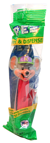 PEZ - Advertising Dispenser - Chuck E. Cheese - A