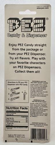 PEZ - Hearts - Valentine - XOXO - Italic Black on Hot Pink