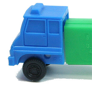 PEZ - Trucks - Series D - Cab #R3 - Blue Cab - B