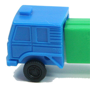 PEZ - Trucks - Series D - Cab #R4 - Blue Cab - B