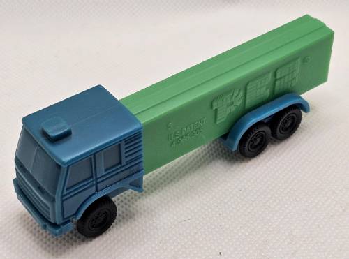 PEZ - Trucks - Series D - Cab #R4 - Blue Cab - B