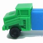 PEZ - Cab #R2 B Green Cab on blue