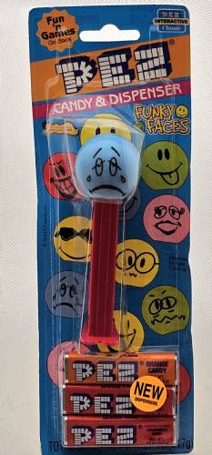 PEZ - Funky Faces - Funky Faces - Sad