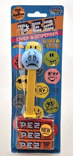 PEZ - Funky Faces - Funky Faces - Sad