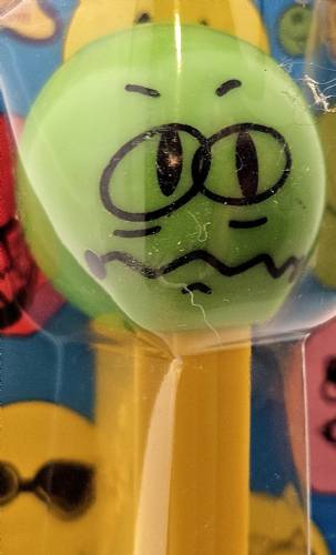 PEZ - Funky Faces - Funky Faces - Worried