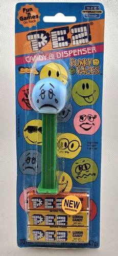 PEZ - Funky Faces - Funky Faces - Sad