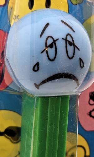 PEZ - Funky Faces - Funky Faces - Sad