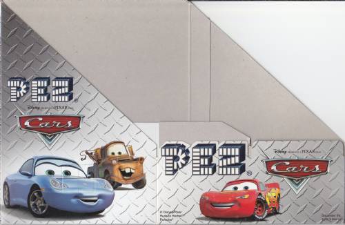 PEZ - Counter Box - 12 Count Poly Bag US - Cars