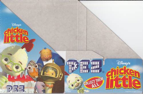 PEZ - Counter Box - 12 Count Poly Bag US - Chicken Little