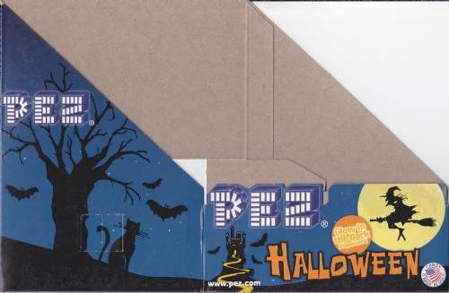 PEZ - Counter Box - 12 Count Poly Bag US - Halloween - Blue