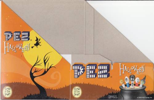 PEZ - Counter Box - 12 Count Poly Bag US - Halloween - Orange