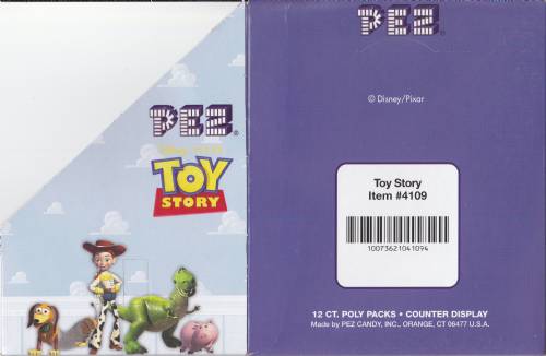 PEZ - Counter Box - 12 Count Poly Bag US - Toy Story