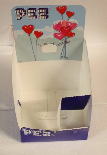 PEZ - Counter Box - 12 Count Poly Bag US - Valentines with Hearts