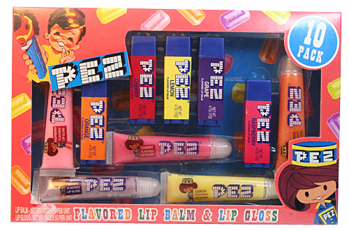 PEZ - Lip Balm/Gloss - 10 Pack