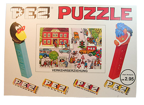 PEZ - Games and Puzzles - Pez Puzzle Verkehrserziehung - 28 Pieces