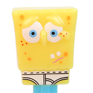 PEZ - SpongeBob SquarePants - SpongeBob in Underwear - front underwear