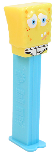 PEZ - SpongeBob SquarePants - SpongeBob in Underwear - front underwear