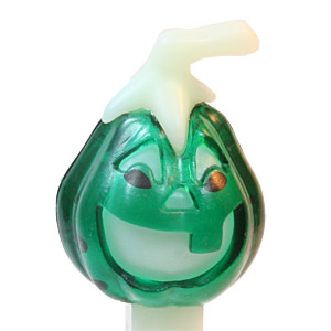 PEZ - Linz Gathering - 2010 - Pumpkin - Crystal Green - D