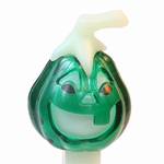 PEZ - Pumpkin D Crystal Green on www.linzgathering.com GITD