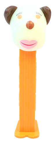 PEZ - AWL / SOS - Halloween 2010 - Barkina - White GITD Head