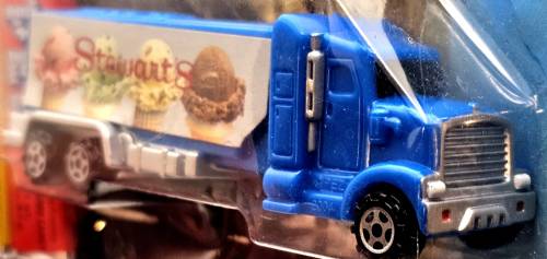 PEZ - Trucks - Advertising Trucks - Stewart's - Truck - Blue cab