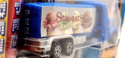 PEZ - Trucks - Advertising Trucks - Stewart's - Truck - Blue cab