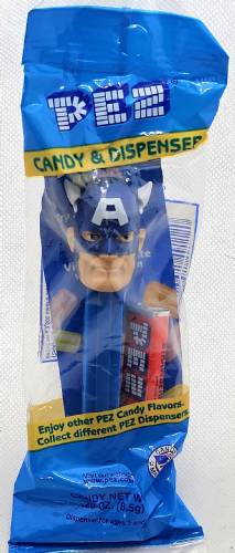 PEZ - Super Heroes 2011 - Marvel - Captain America - Blue Hood - B