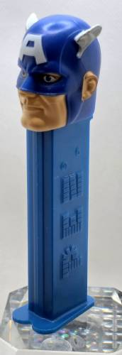 PEZ - Super Heroes 2011 - Marvel - Captain America - Blue Hood - B