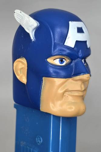 PEZ - Super Heroes 2011 - Marvel - Captain America - Blue Hood - B
