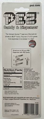 PEZ - Sports Promos - MLB Balls - Ball - Colorado Rockies