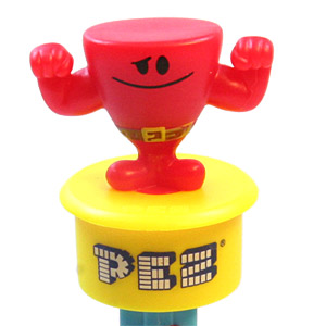 PEZ - Mr. Men - Click'n'Play - Mr. Strong