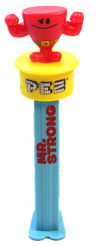 PEZ - Mr. Men - Click'n'Play - Mr. Strong