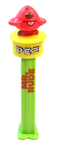 PEZ - Mr. Men - Click'n'Play - Mr. Rude