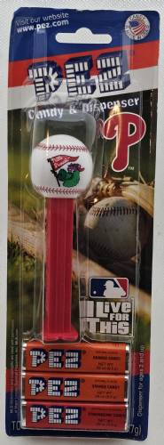 PEZ - MLB Balls - Mascot - Philadelphia Phanatic Mascot