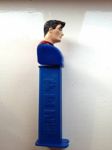 PEZ - Justice League - DC - Superman - dull logo, long eyebrow - A