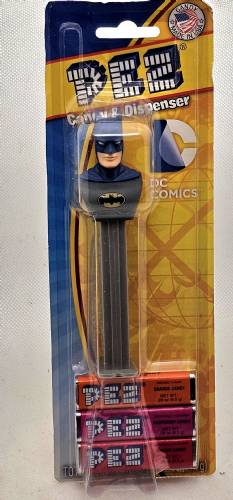 PEZ - Super Heroes - Justice League - DC - Batman - blue hood - D