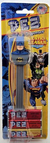 PEZ - Super Heroes - Justice League - DC - Batman - blue hood - D