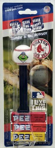 PEZ - MLB Balls - Mascot - Boston Red Sox Wally Mascot