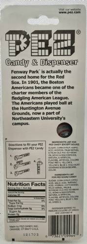 PEZ - MLB Balls - Mascot - Boston Red Sox Wally Mascot