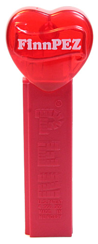 PEZ - Finnish Pez Gathering - 2009 - Heart - Red Crystal FinnPEZ