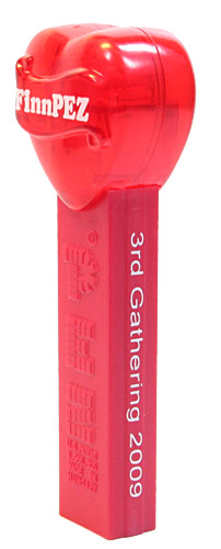 PEZ - Finnish Pez Gathering - 2009 - Heart - Red Crystal FinnPEZ