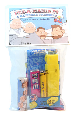 PEZ - Convention - PEZAMANIA - 2010 - Regular Remake - Yellow Top