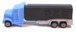 PEZ - Truck  Light Blue cab, black trailer