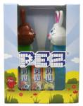 PEZ - Bunny Brown and White  Twinpack