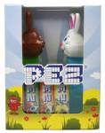 PEZ - Bunny Brown and White Twinpack