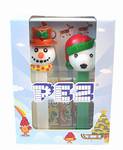 PEZ - Snowman D and Polar Bear C  Christmas Twinpack