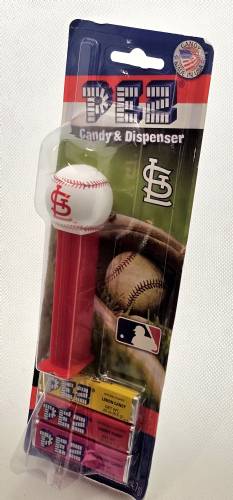 PEZ - Sports Promos - MLB Balls - Ball - St Louis Cardinals - B