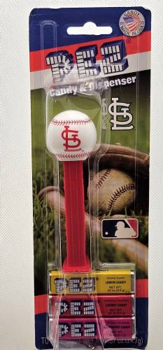 PEZ - Sports Promos - MLB Balls - Ball - St Louis Cardinals - B