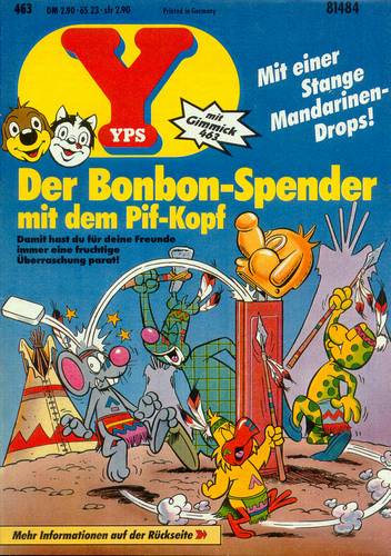 PEZ - Books - Comics - YPS No. 0463